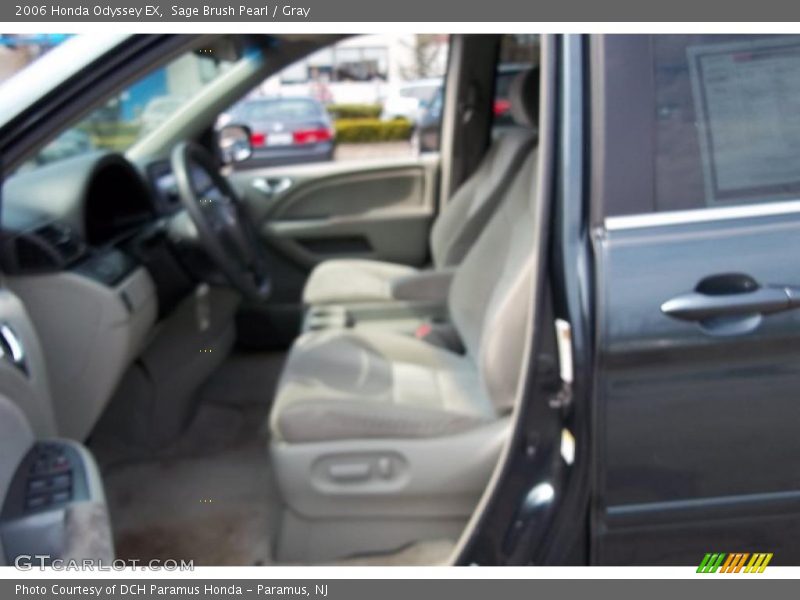 Sage Brush Pearl / Gray 2006 Honda Odyssey EX