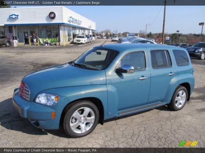 Golden Teal Metallic / Cashmere Beige 2007 Chevrolet HHR LT