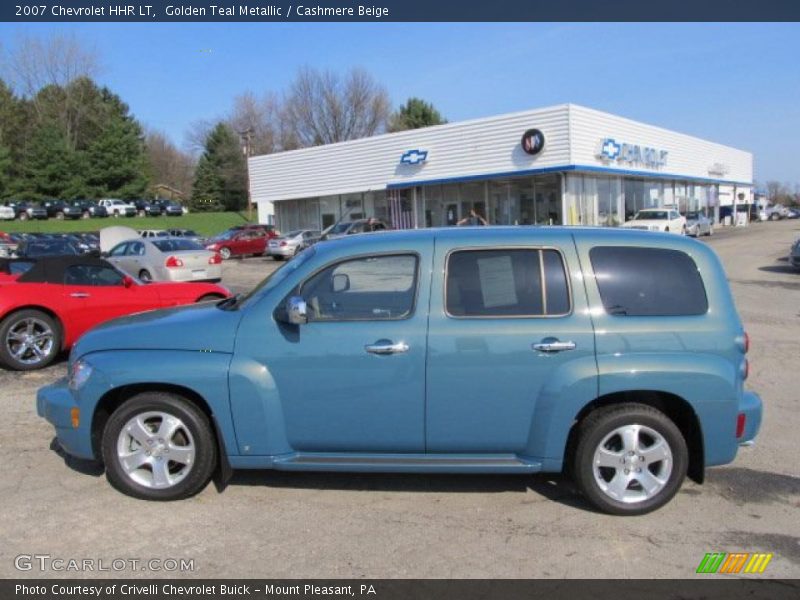 Golden Teal Metallic / Cashmere Beige 2007 Chevrolet HHR LT