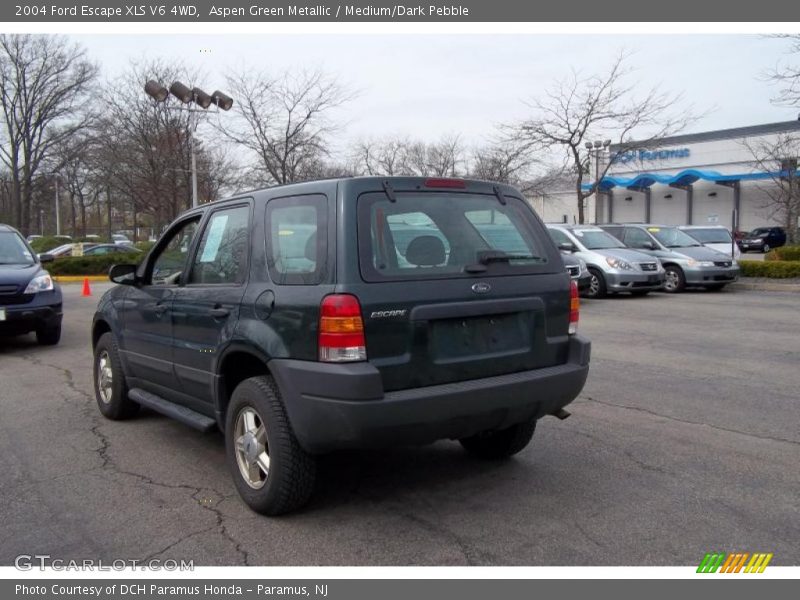 Aspen Green Metallic / Medium/Dark Pebble 2004 Ford Escape XLS V6 4WD