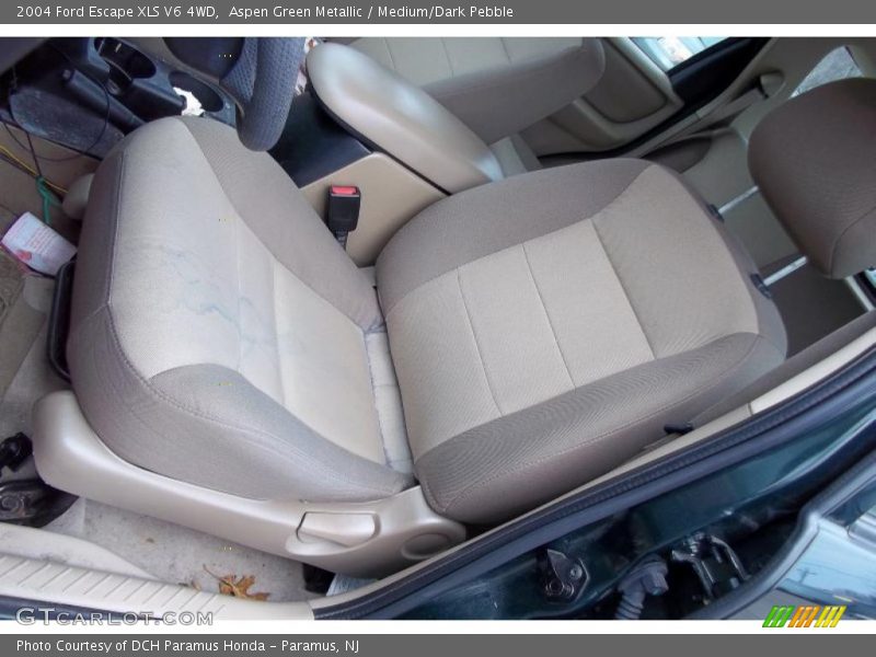 Aspen Green Metallic / Medium/Dark Pebble 2004 Ford Escape XLS V6 4WD