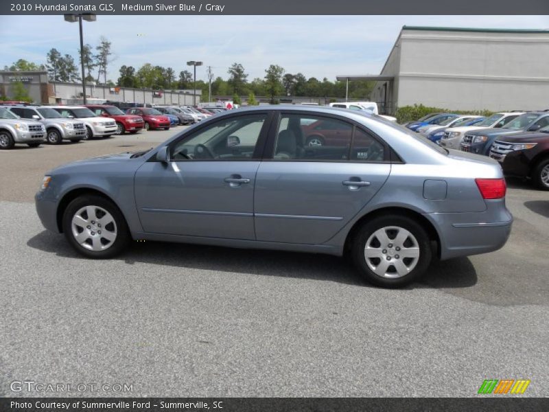 Medium Silver Blue / Gray 2010 Hyundai Sonata GLS