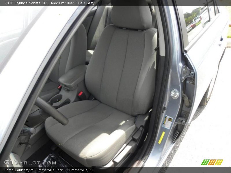 Medium Silver Blue / Gray 2010 Hyundai Sonata GLS