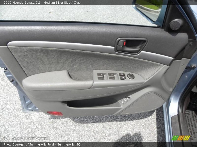 Medium Silver Blue / Gray 2010 Hyundai Sonata GLS