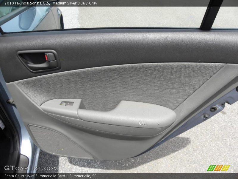 Medium Silver Blue / Gray 2010 Hyundai Sonata GLS