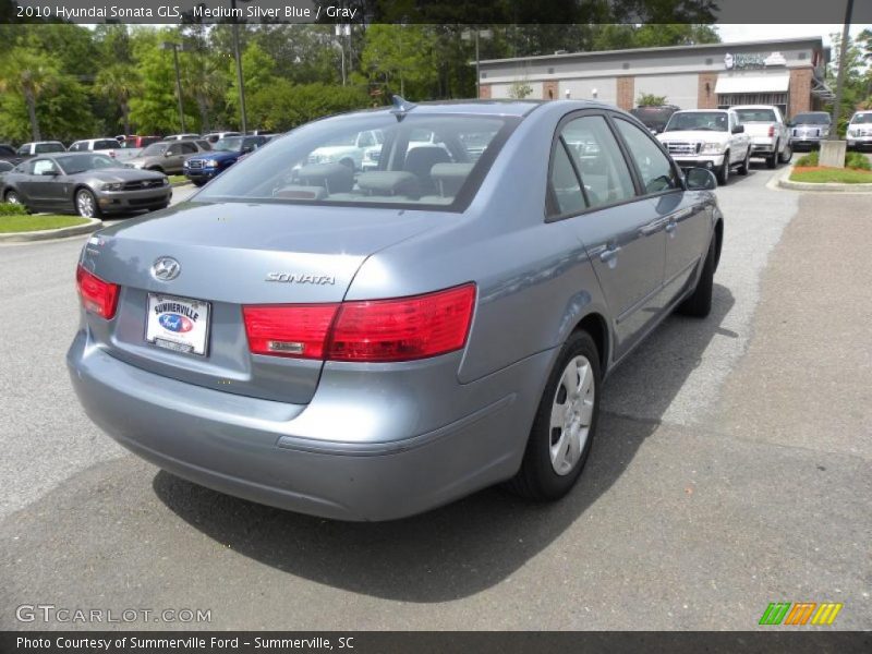 Medium Silver Blue / Gray 2010 Hyundai Sonata GLS