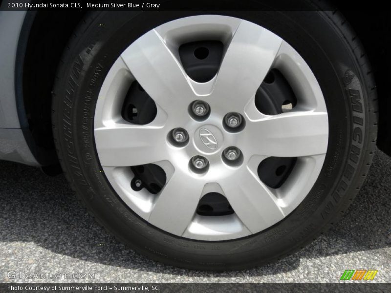 Medium Silver Blue / Gray 2010 Hyundai Sonata GLS