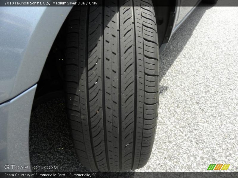 Medium Silver Blue / Gray 2010 Hyundai Sonata GLS