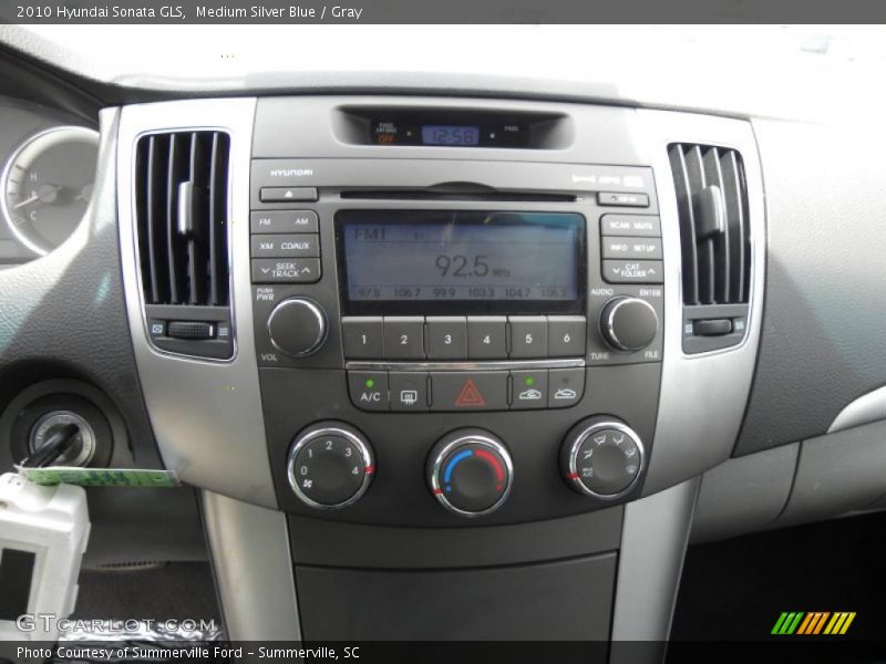 Medium Silver Blue / Gray 2010 Hyundai Sonata GLS