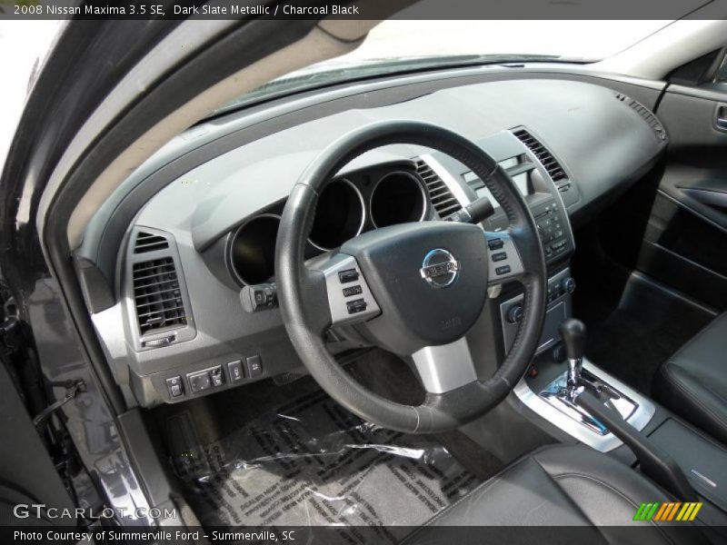 Dark Slate Metallic / Charcoal Black 2008 Nissan Maxima 3.5 SE
