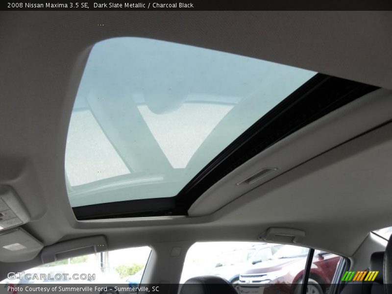 Dark Slate Metallic / Charcoal Black 2008 Nissan Maxima 3.5 SE