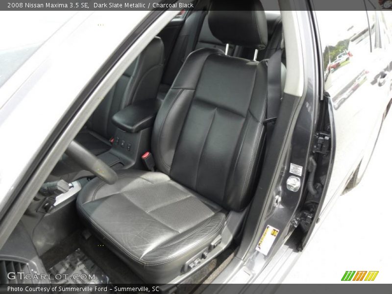 Dark Slate Metallic / Charcoal Black 2008 Nissan Maxima 3.5 SE