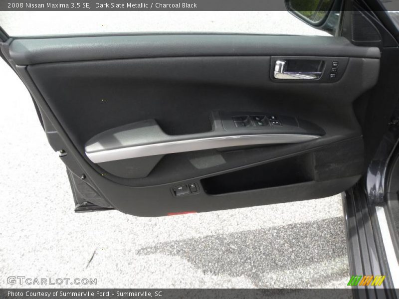 Dark Slate Metallic / Charcoal Black 2008 Nissan Maxima 3.5 SE