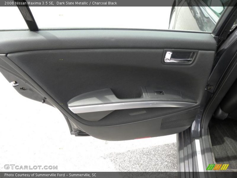 Dark Slate Metallic / Charcoal Black 2008 Nissan Maxima 3.5 SE