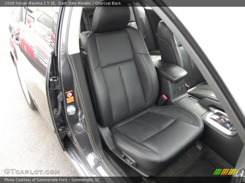 Dark Slate Metallic / Charcoal Black 2008 Nissan Maxima 3.5 SE