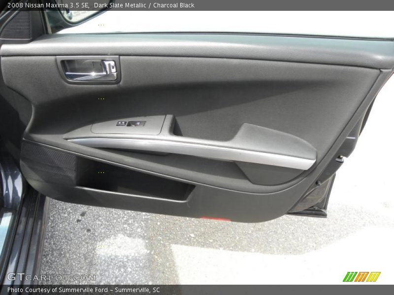 Dark Slate Metallic / Charcoal Black 2008 Nissan Maxima 3.5 SE