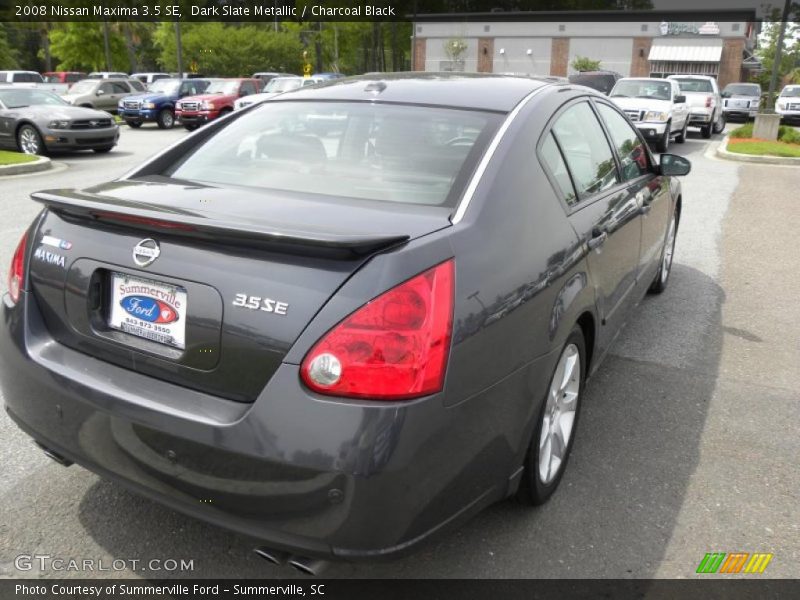 Dark Slate Metallic / Charcoal Black 2008 Nissan Maxima 3.5 SE
