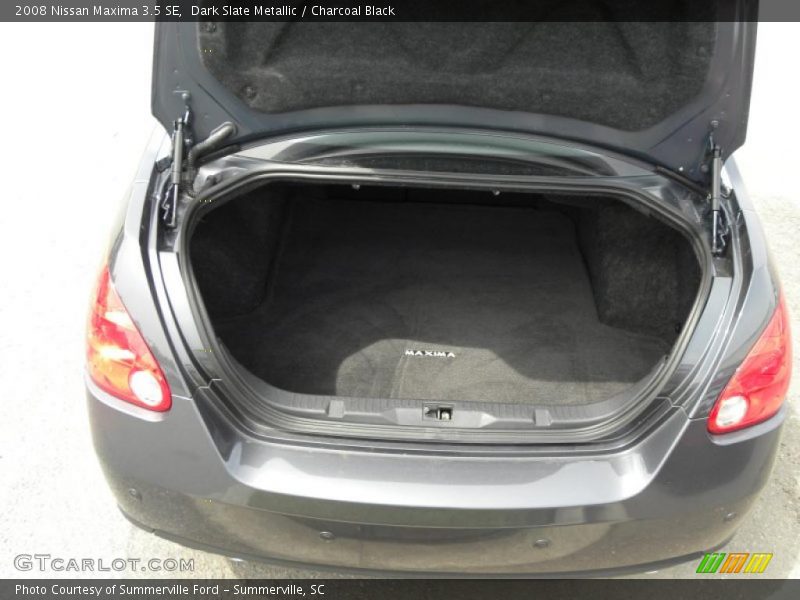 Dark Slate Metallic / Charcoal Black 2008 Nissan Maxima 3.5 SE