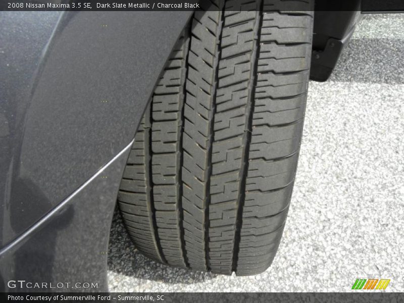 Dark Slate Metallic / Charcoal Black 2008 Nissan Maxima 3.5 SE