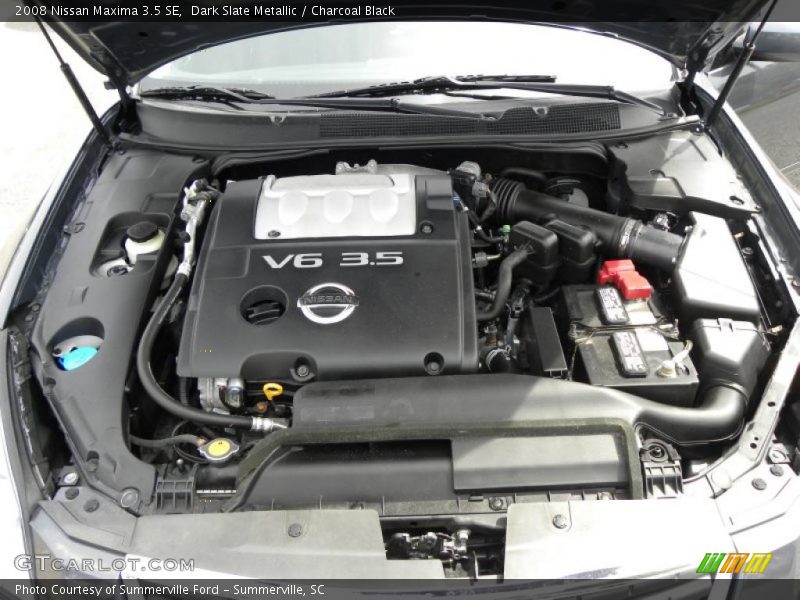 Dark Slate Metallic / Charcoal Black 2008 Nissan Maxima 3.5 SE