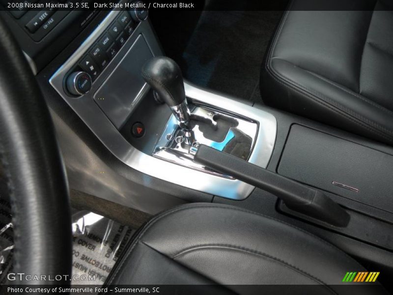 Dark Slate Metallic / Charcoal Black 2008 Nissan Maxima 3.5 SE