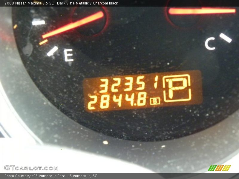 Dark Slate Metallic / Charcoal Black 2008 Nissan Maxima 3.5 SE