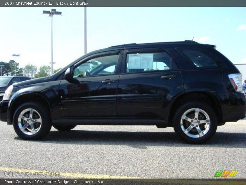 Black / Light Gray 2007 Chevrolet Equinox LS