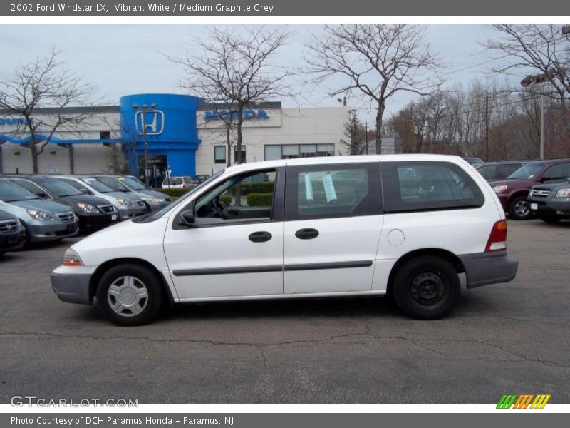 Vibrant White / Medium Graphite Grey 2002 Ford Windstar LX