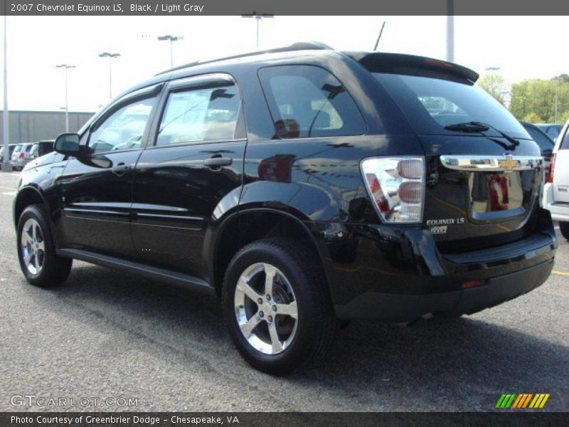 Black / Light Gray 2007 Chevrolet Equinox LS