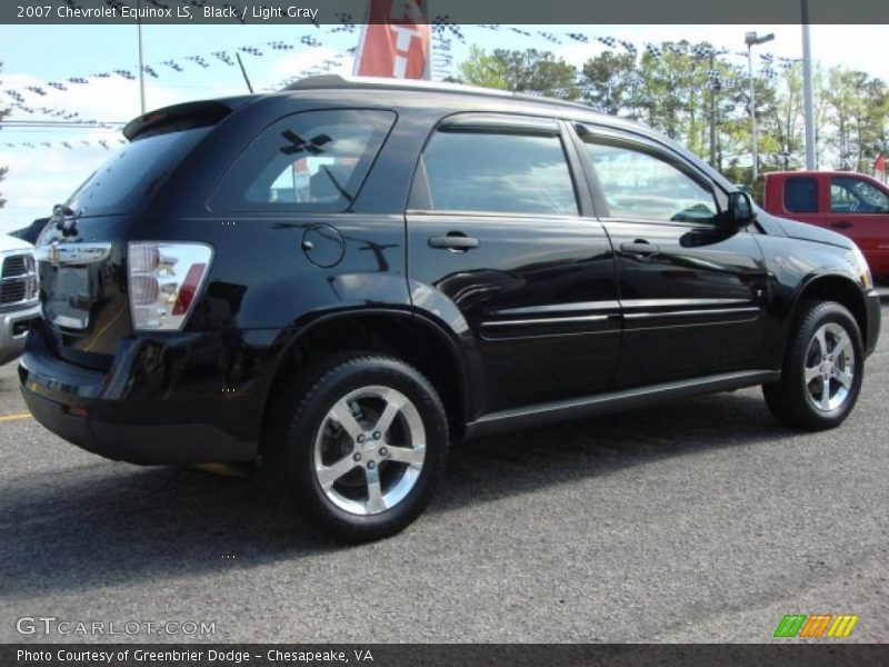 Black / Light Gray 2007 Chevrolet Equinox LS