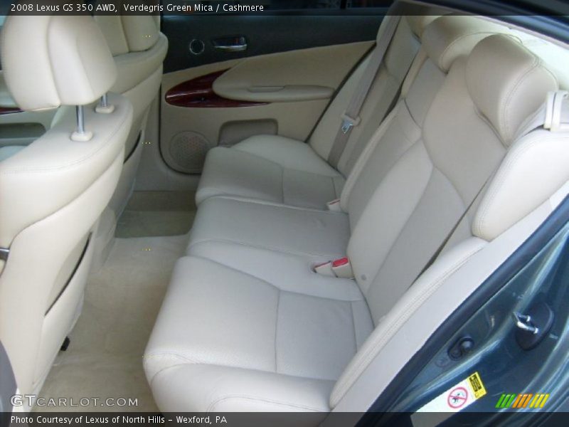 Verdegris Green Mica / Cashmere 2008 Lexus GS 350 AWD