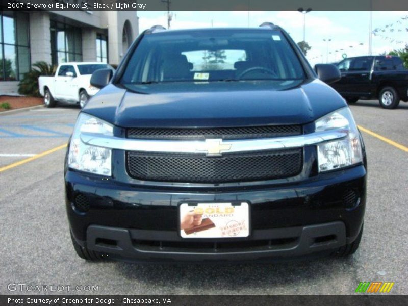 Black / Light Gray 2007 Chevrolet Equinox LS