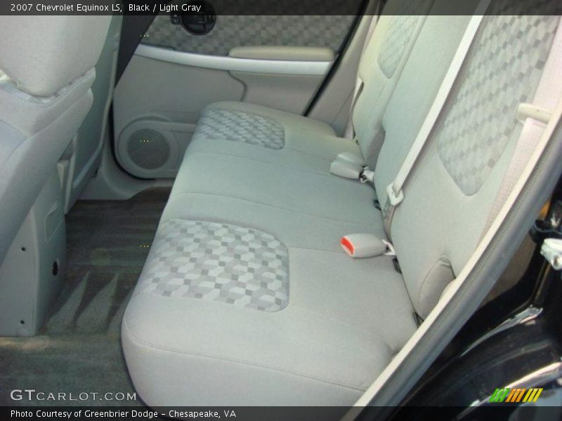 Black / Light Gray 2007 Chevrolet Equinox LS