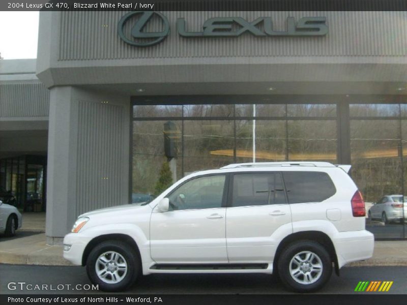 Blizzard White Pearl / Ivory 2004 Lexus GX 470