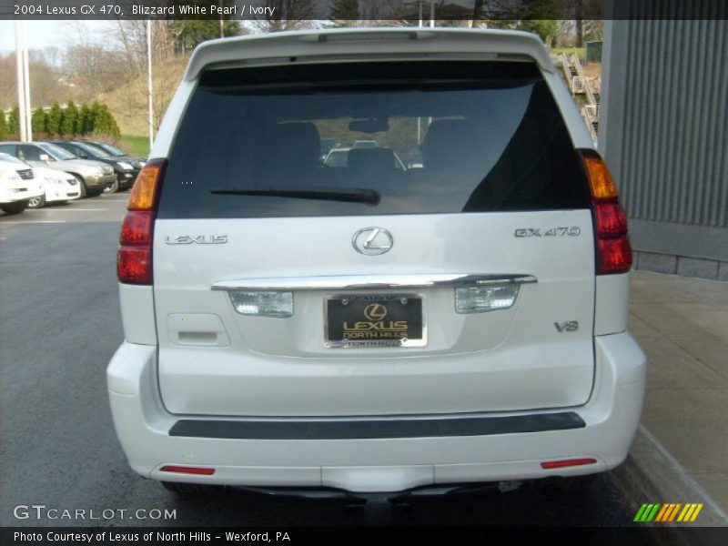 Blizzard White Pearl / Ivory 2004 Lexus GX 470