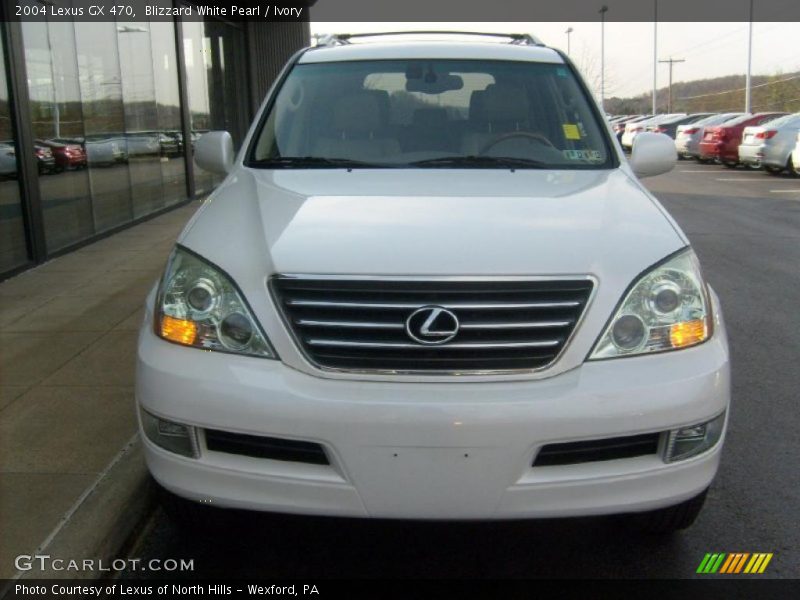 Blizzard White Pearl / Ivory 2004 Lexus GX 470