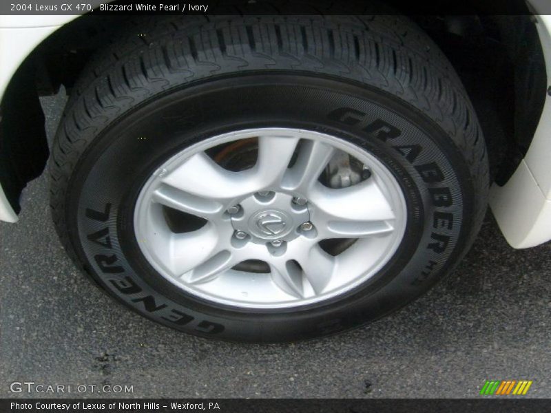 Blizzard White Pearl / Ivory 2004 Lexus GX 470