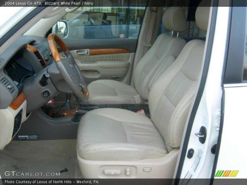 Blizzard White Pearl / Ivory 2004 Lexus GX 470