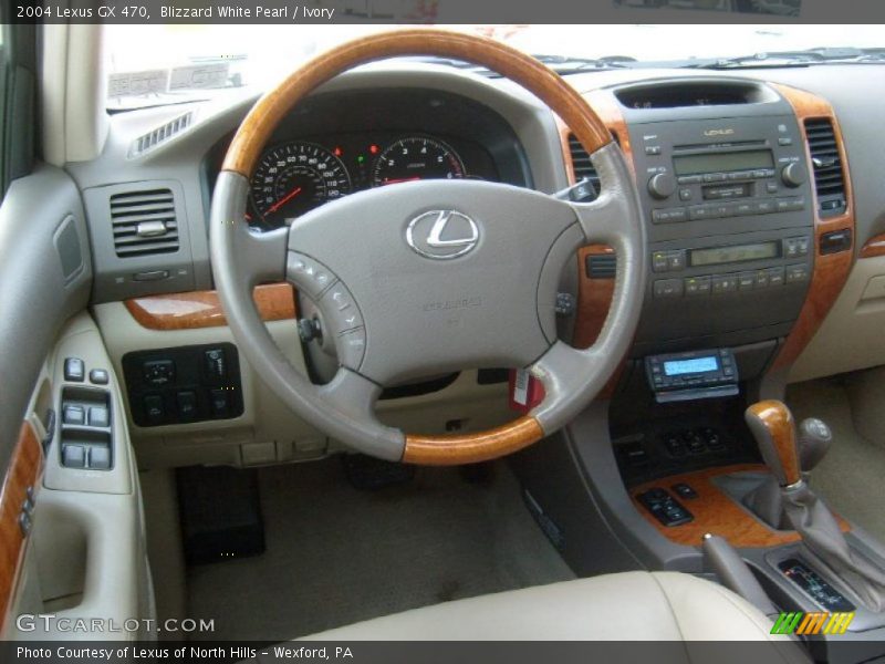 Blizzard White Pearl / Ivory 2004 Lexus GX 470