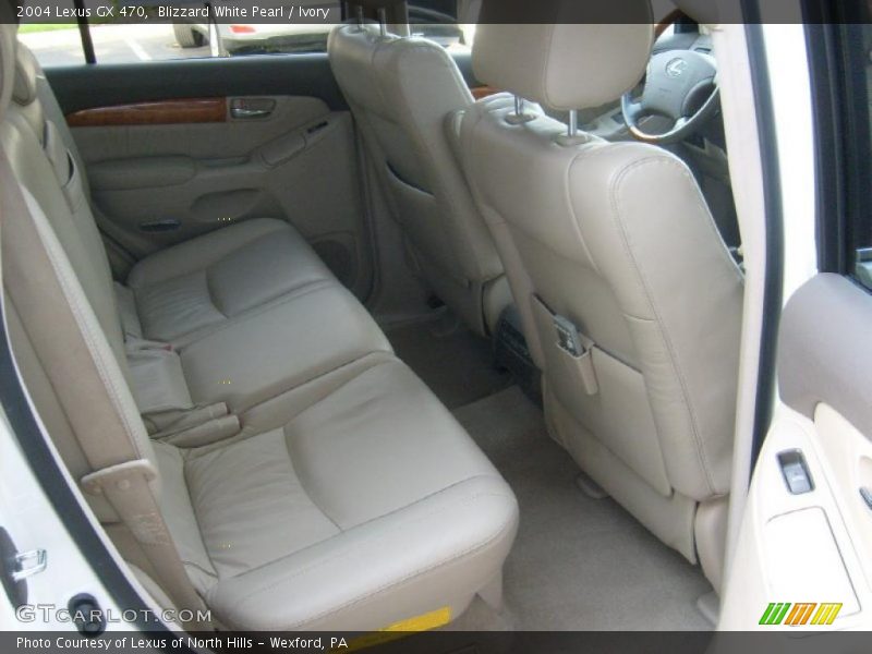 Blizzard White Pearl / Ivory 2004 Lexus GX 470