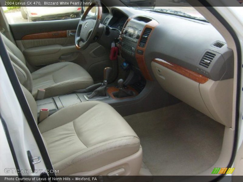 Blizzard White Pearl / Ivory 2004 Lexus GX 470