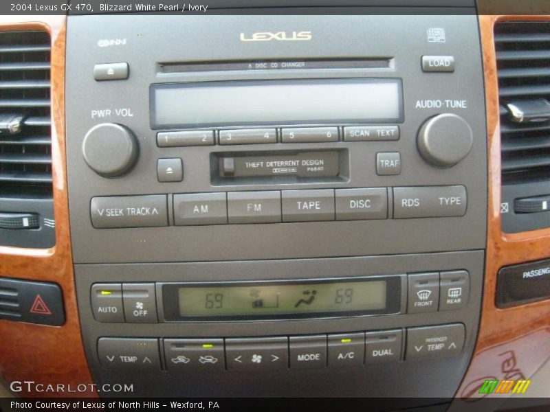 Blizzard White Pearl / Ivory 2004 Lexus GX 470