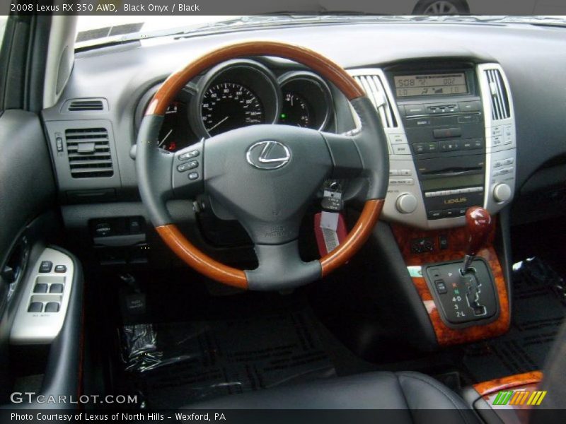 Black Onyx / Black 2008 Lexus RX 350 AWD