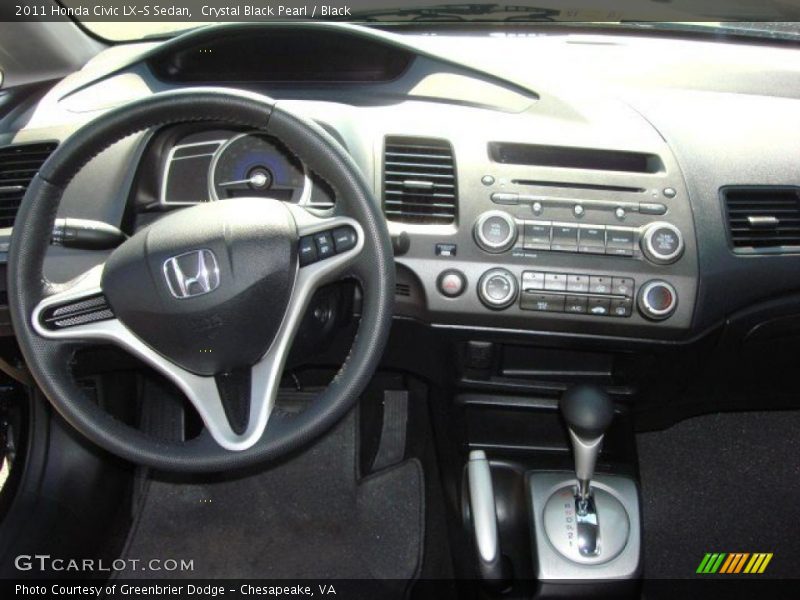 Dashboard of 2011 Civic LX-S Sedan