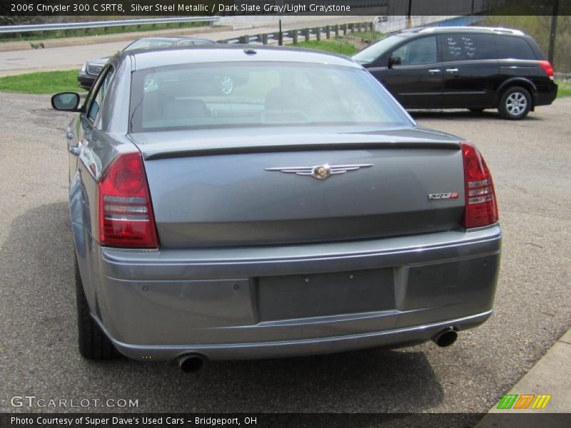 Silver Steel Metallic / Dark Slate Gray/Light Graystone 2006 Chrysler 300 C SRT8