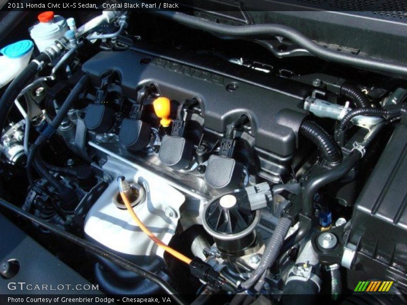  2011 Civic LX-S Sedan Engine - 1.8 Liter SOHC 16-Valve i-VTEC 4 Cylinder