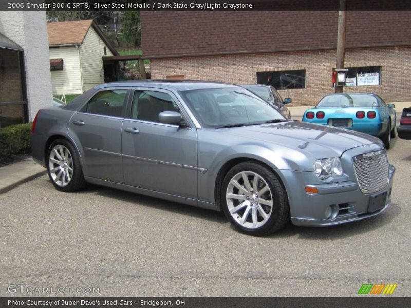 Silver Steel Metallic / Dark Slate Gray/Light Graystone 2006 Chrysler 300 C SRT8