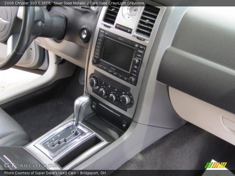 Silver Steel Metallic / Dark Slate Gray/Light Graystone 2006 Chrysler 300 C SRT8
