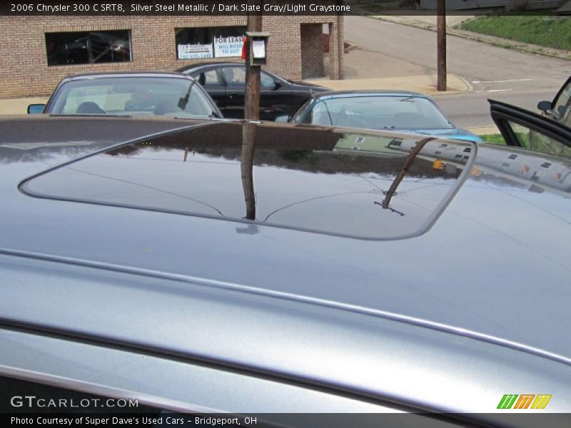 Silver Steel Metallic / Dark Slate Gray/Light Graystone 2006 Chrysler 300 C SRT8