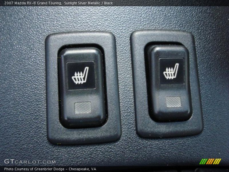 Sunlight Silver Metallic / Black 2007 Mazda RX-8 Grand Touring